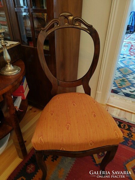 Antique Viennese baroque chair