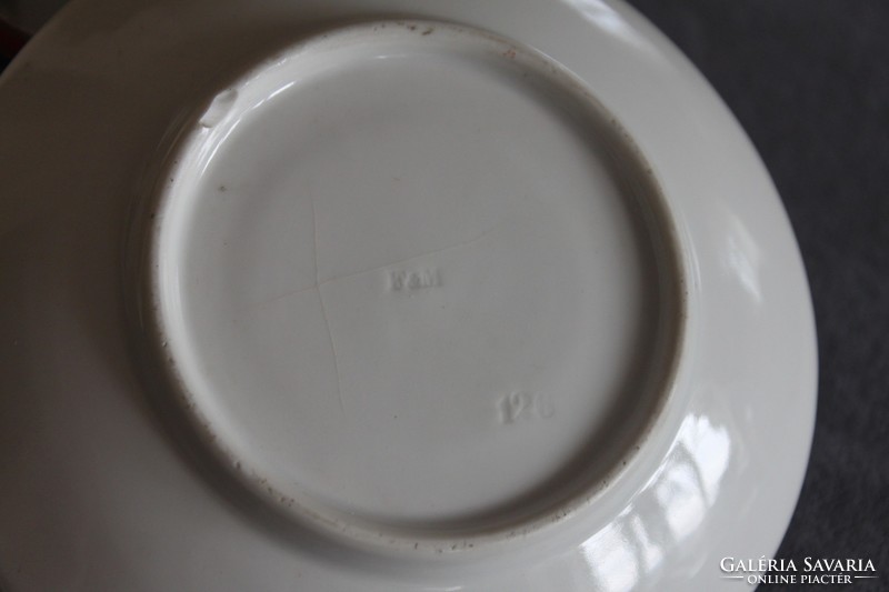 Fischer & Mieg (F&M) egyszemélyes porcelán kávés készlet