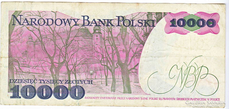 Lengyelország 1000 zloty 1988 G