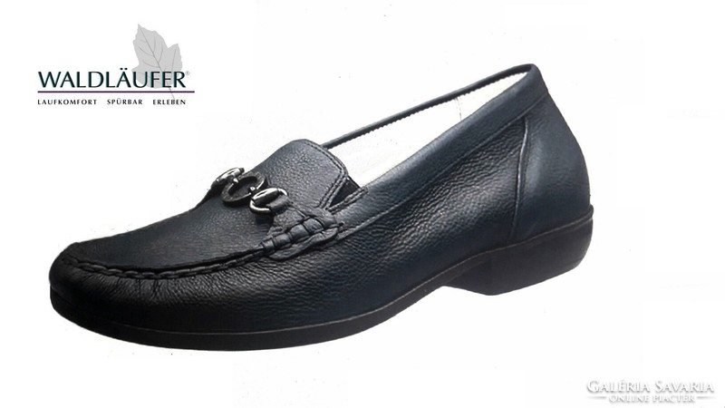 Waldläufer hina slipper, women's moccasin, comfort leather shoe size 39