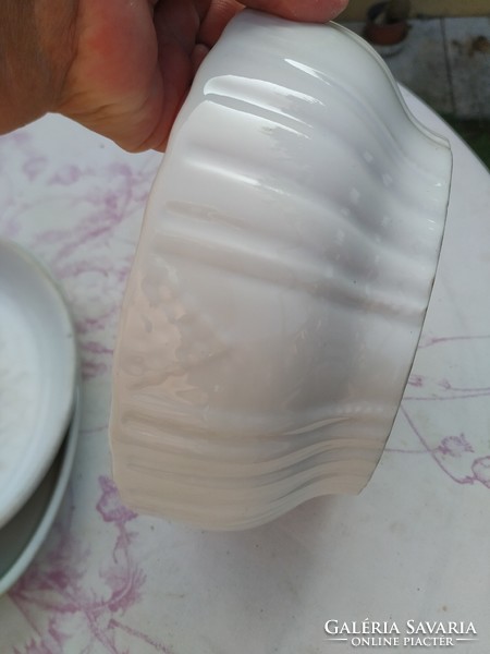 Zsolnay porcelán tál, ovális kínáló 2 db eladó!
