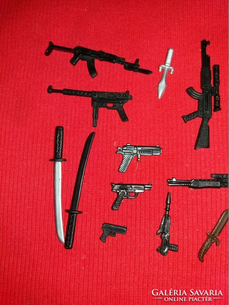 Soldier, warrior action g.I joe star wars and other figures weapon pack in one picture 7