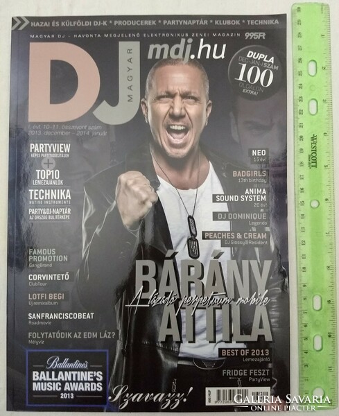 Magyar DJ magazin 13/12 Bárány Lofti Badgirls Prieger Neo Dyro Umek