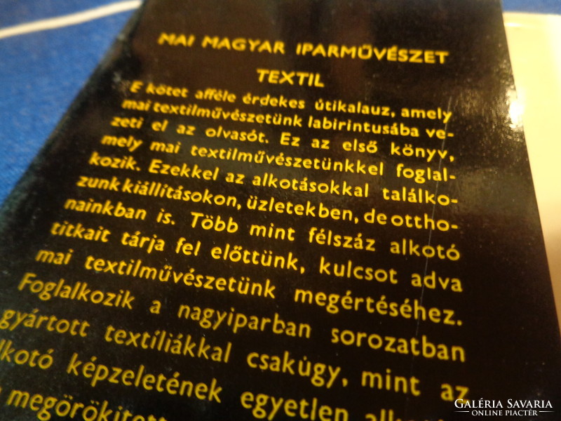 Mai  Magyar TEXTIL Ipar Művészet   ,  1970.