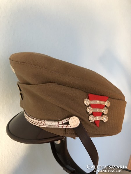 Hungarian National Guard experimental, chinstrap, Bocska cap, size 57 or 59