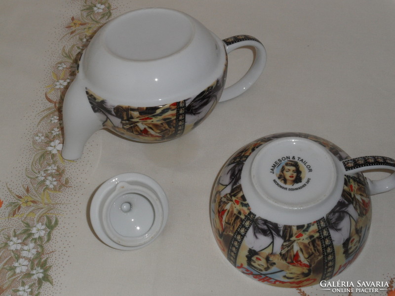 Grand hotel porcelain tea and coffee set (4 pcs.)
