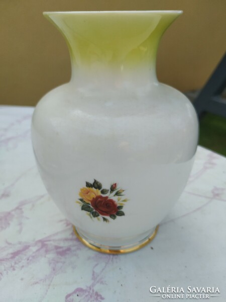 Hollóháza porcelain rose vase for sale!