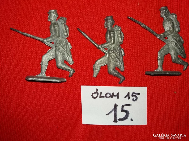Old toy lead soldiers larger I.Vh German monarchical bucks central 3 in one according to pictures 15