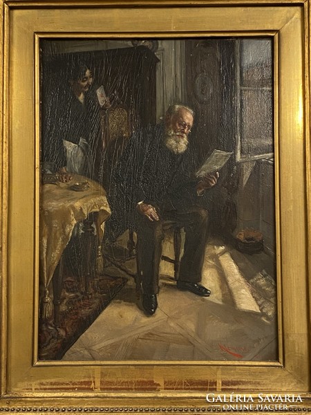 Sigmund Klempner (Austrian, 1867-1941) : Levèl