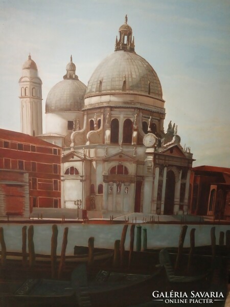 A painting! Venice - santa maria della salute !