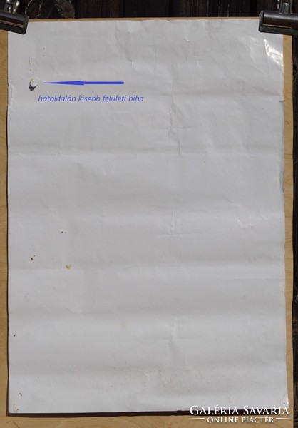 Ritkaság eredeti Unicum reklám plakát poszter az 1980-as '90-es évekből