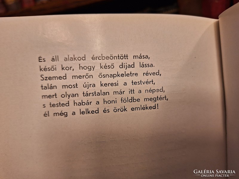 1940 Turul association- Szalóky géza: sunset-unread, collectors!!!