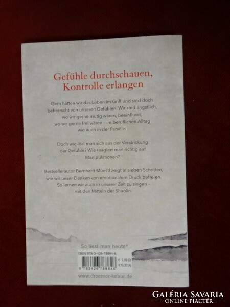 Német nyelvű könyv. Denken wie ein Shaolin. Spiegel Bestseller-Autor. Jókai.