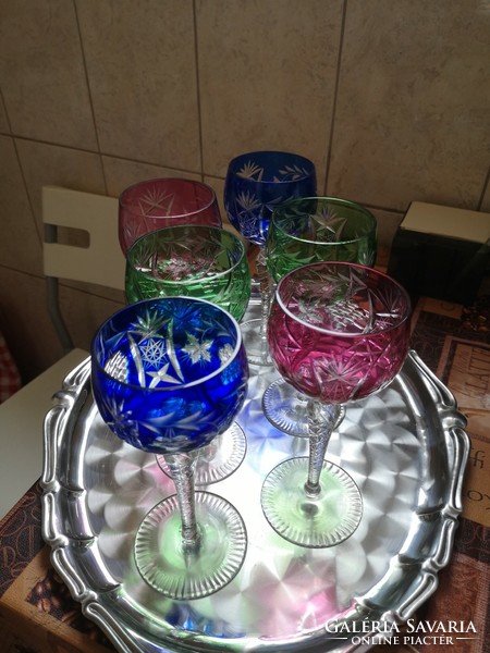 Wine crystal glass
