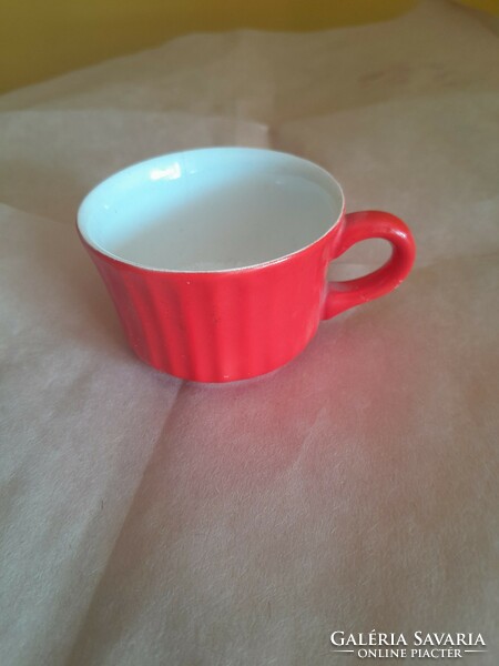 Granit collection coffee cup red