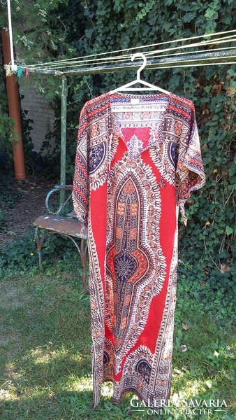 Pakistani long linen dress