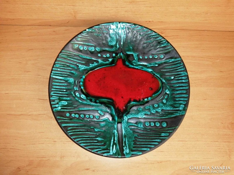 Industrial artist ceramic wall plate - 30 cm (3p)