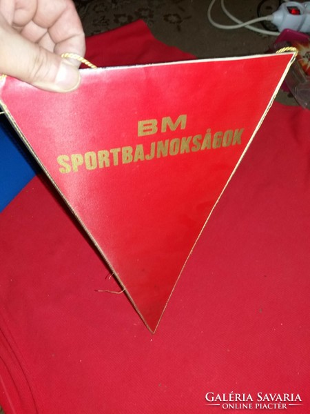 1950-s évek RÁKOSI éra BM sportbajnokság SPORT csapatzászló emlékzászló képek szerint