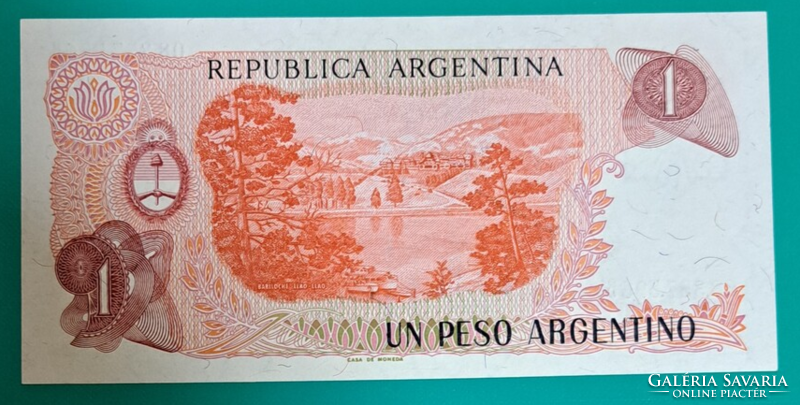1984. Argentína 1 Peso UNC (28)