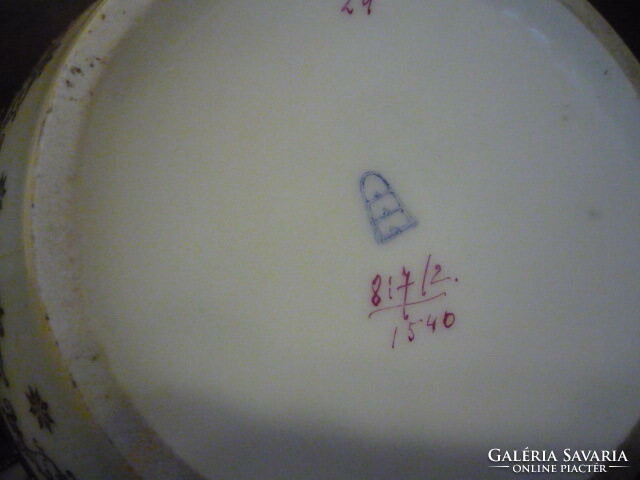​Alt wien porcelán váza, régi, 24 cm. magas 2108 23