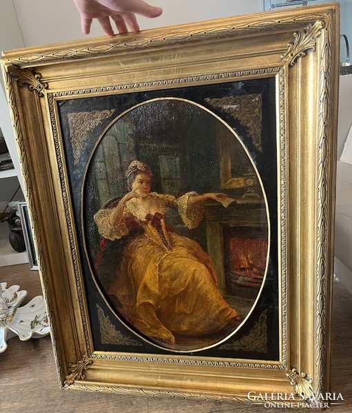 19.századi Antik Festmény