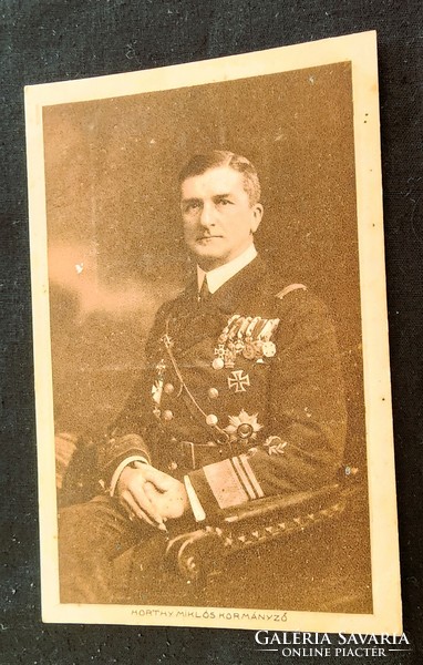 1919 Governor Miklós Horthy of Nagybánya Vitéz, original photo of the period, taken by Streliszky