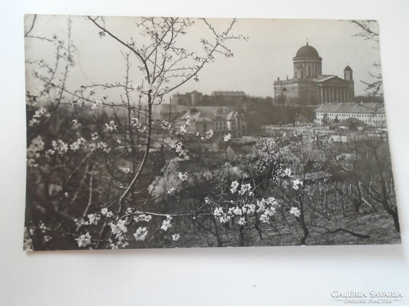 D198480 old postcard Esztergom 1956