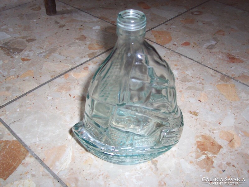 Ritka régi hajó forma üveg eladó