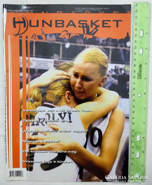 Hunbasket kosárlabda magazin #15 2004/4