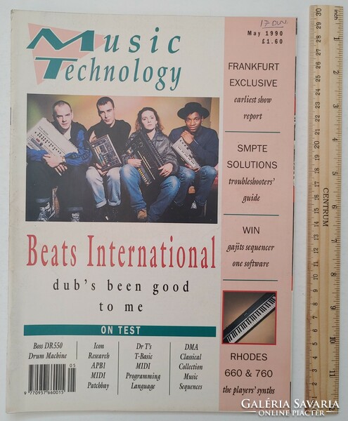 Music Technology magazin 90/5 Beats International Ligeti György