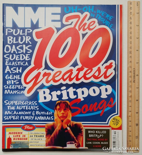 NME magazin 13/5/11 Blur Rolo Tomassi Britpop Vampire Weekend Beyonce Björk Primal Scream