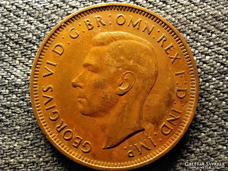 Ausztrália VI. György (1936-1952) 1/2 Penny 1938 (id49227)