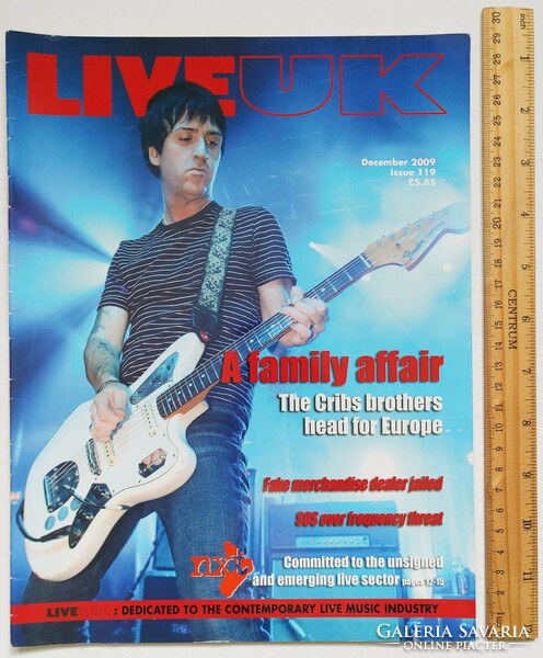 Live UK magazin 09/12 The Cribs (Johnny Marr)