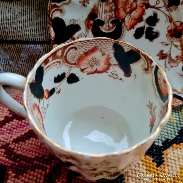Copeland earthenware coffee cup - damaged