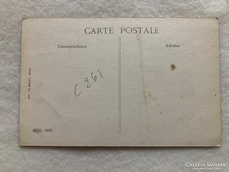 Antik, régi képeslap - Postatiszta               -7.