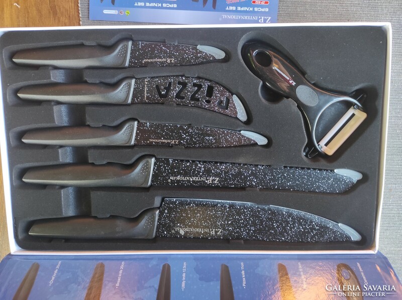 Z. P. International knife set.