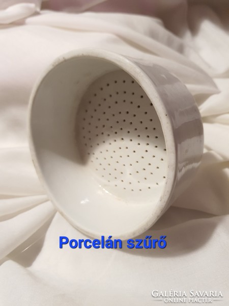 Porcelán tölcsér szűrő gyógyszertári Nagyméretű