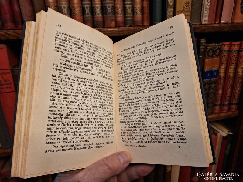 1931 ATHENAEUM első kiadás ZILAHY LAJOS: A SZÖKEVÉNY ---   OLVASATLAN,GYŰJTŐI!!