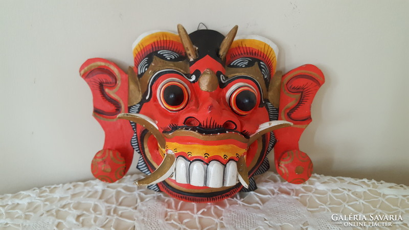 Balinese rangda mask, devil mask