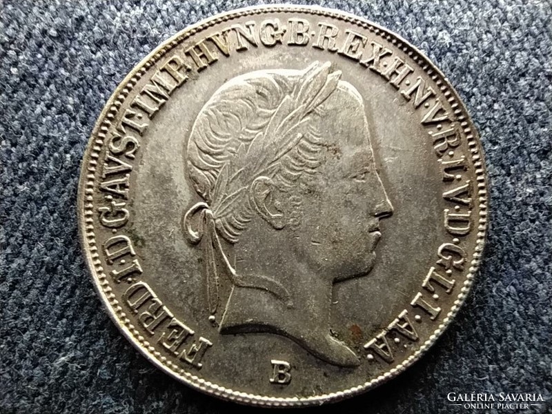 V. Ferdinánd (1835-1848) .583 ezüst 20 Krajcár 1847 B (id61318)