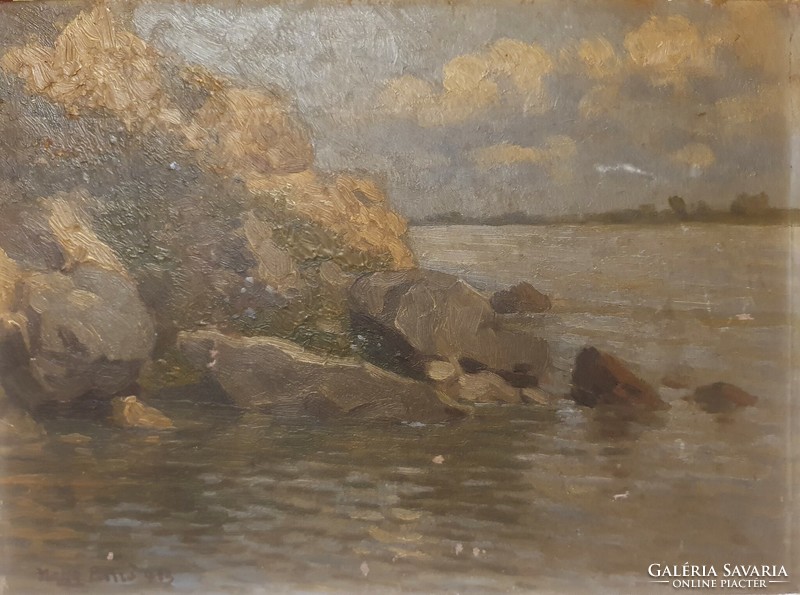 Nagy Ernő 1913 / Sziklás tengerpart