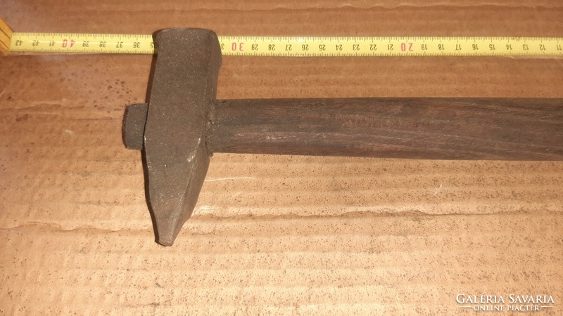 Wrought iron blacksmith hammer