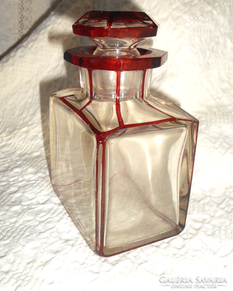 Bider glass bottle with original cap
