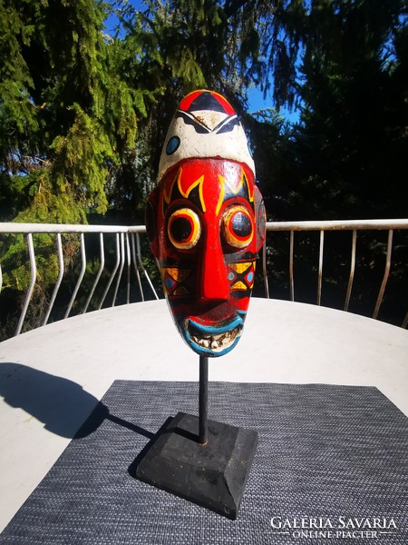 East African wooden mask