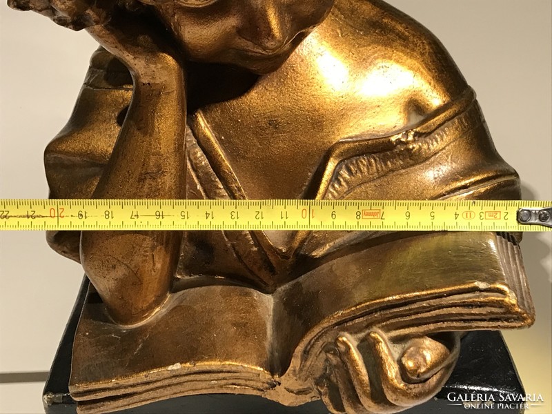 Antique large-sized gilded 