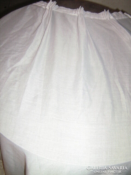 Csodaszép vintage fehér csipkés panoráma függöny