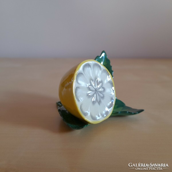 Régi Herendi porcelán citrom