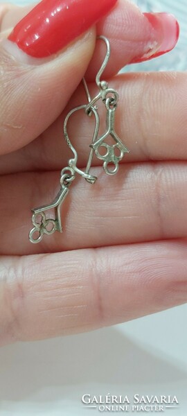 Antique silver earrings