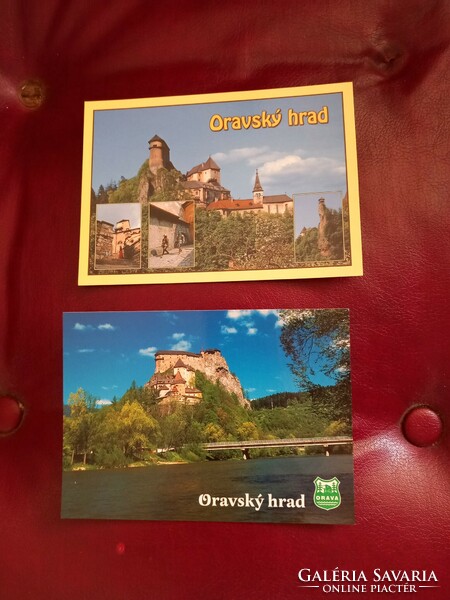 Orphan Castle - retro postcard Slovakia (3 pcs.)