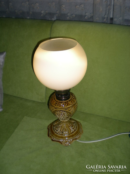 Óarany kerámia asztali lámpa